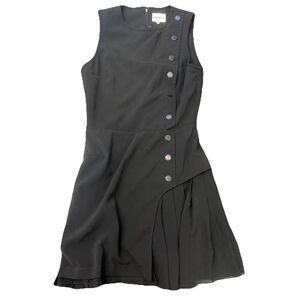 Claudie Pierlot Renata Pleated Mini Dress